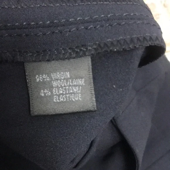 Lafayette 148 NWT wool blend slacks. Size 0P. - Picture 6 of 6